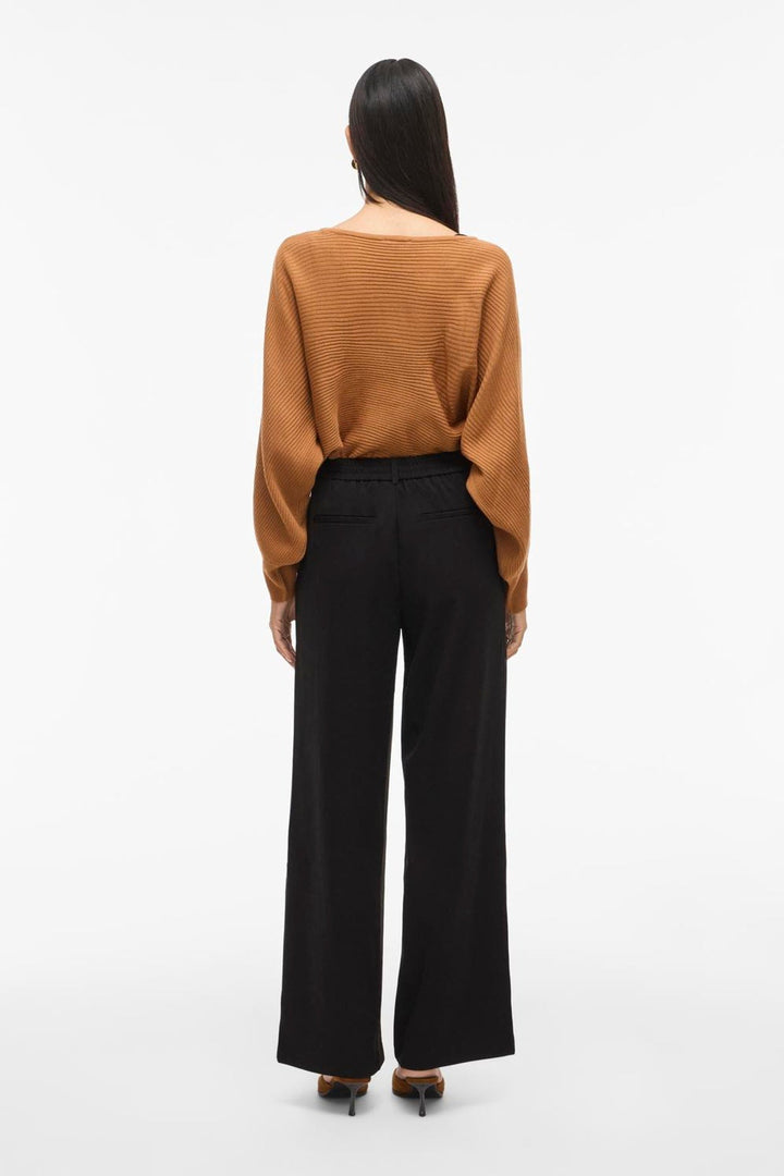 Vila - Bukser - Black - Vivarone Wide