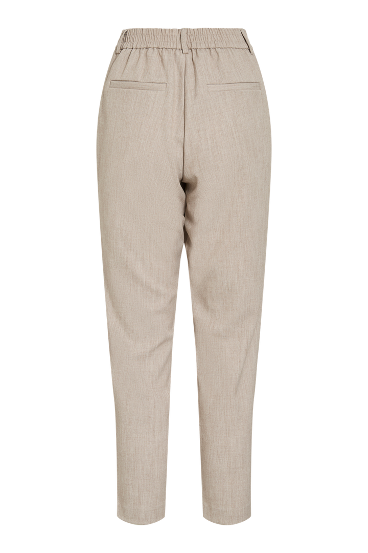 Vila - Bukser - Natural Melange - Vivarone Slim