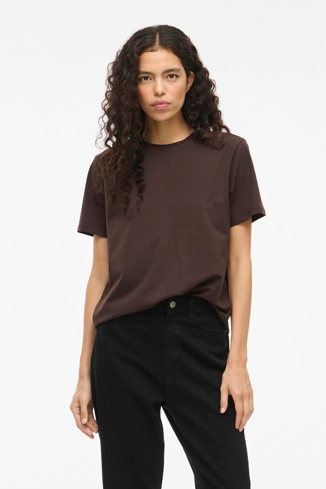 Vila - T-shirt - Coffee bean - Vinora