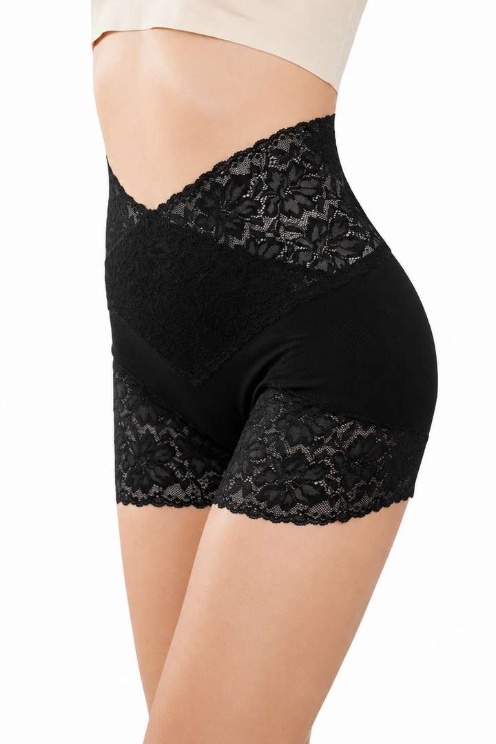 Andcopenhagen Basics - Shapende Hotpants - Sort - Fenja
