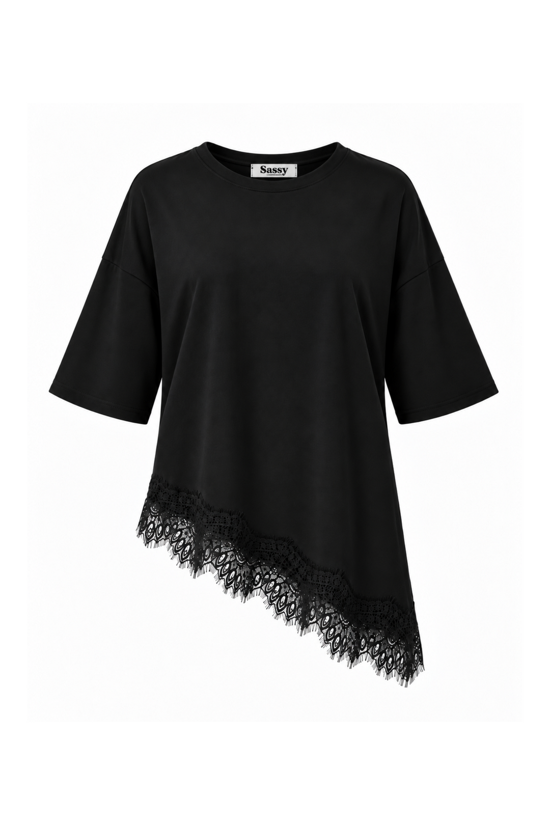 Akacia T-shirt fra Sassy Copenhagen er en feminin og moderne T-shirt - packshot
