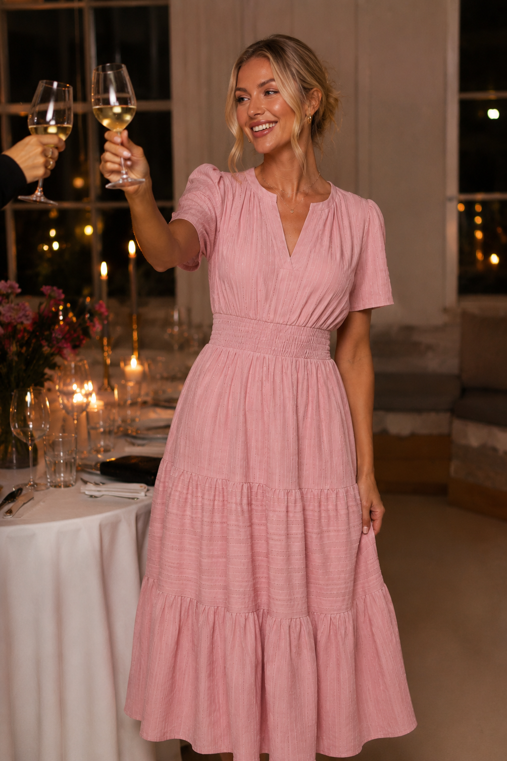 Andcopenhagen Studios - Kjole - Pink - Leonora
