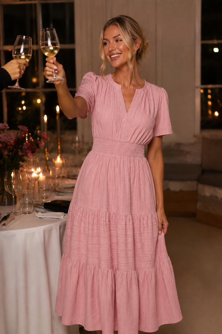 Andcopenhagen Studios - Kjole - Pink - Leonora
