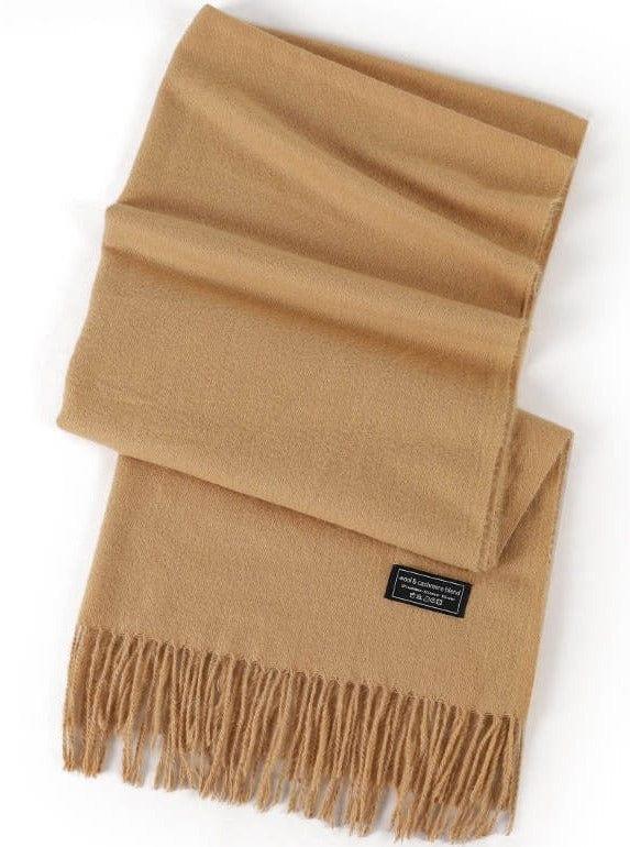 Andcopenhagen Basics - Cashmeretørklæde - 70% cashmere tørklæde - Camel - Yana