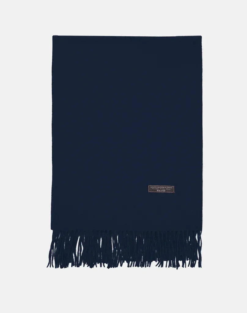 Andcopenhagen Basics - Cashmeretørklæde Navy - 70% cashmere tørklæde - Yana