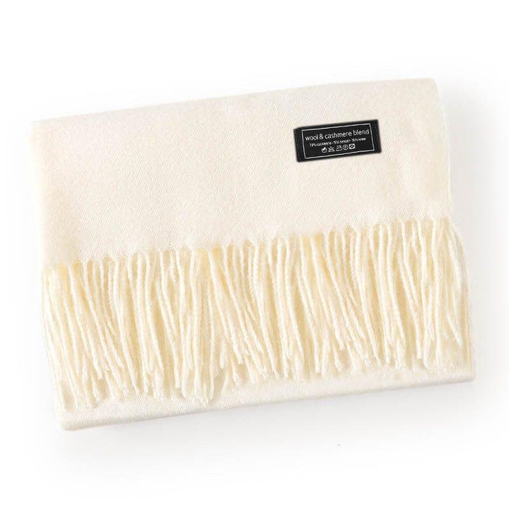 Andcopenhagen Basics-- Cashmeretørklæde Off white - 70% cashmere tørklæde - Yana