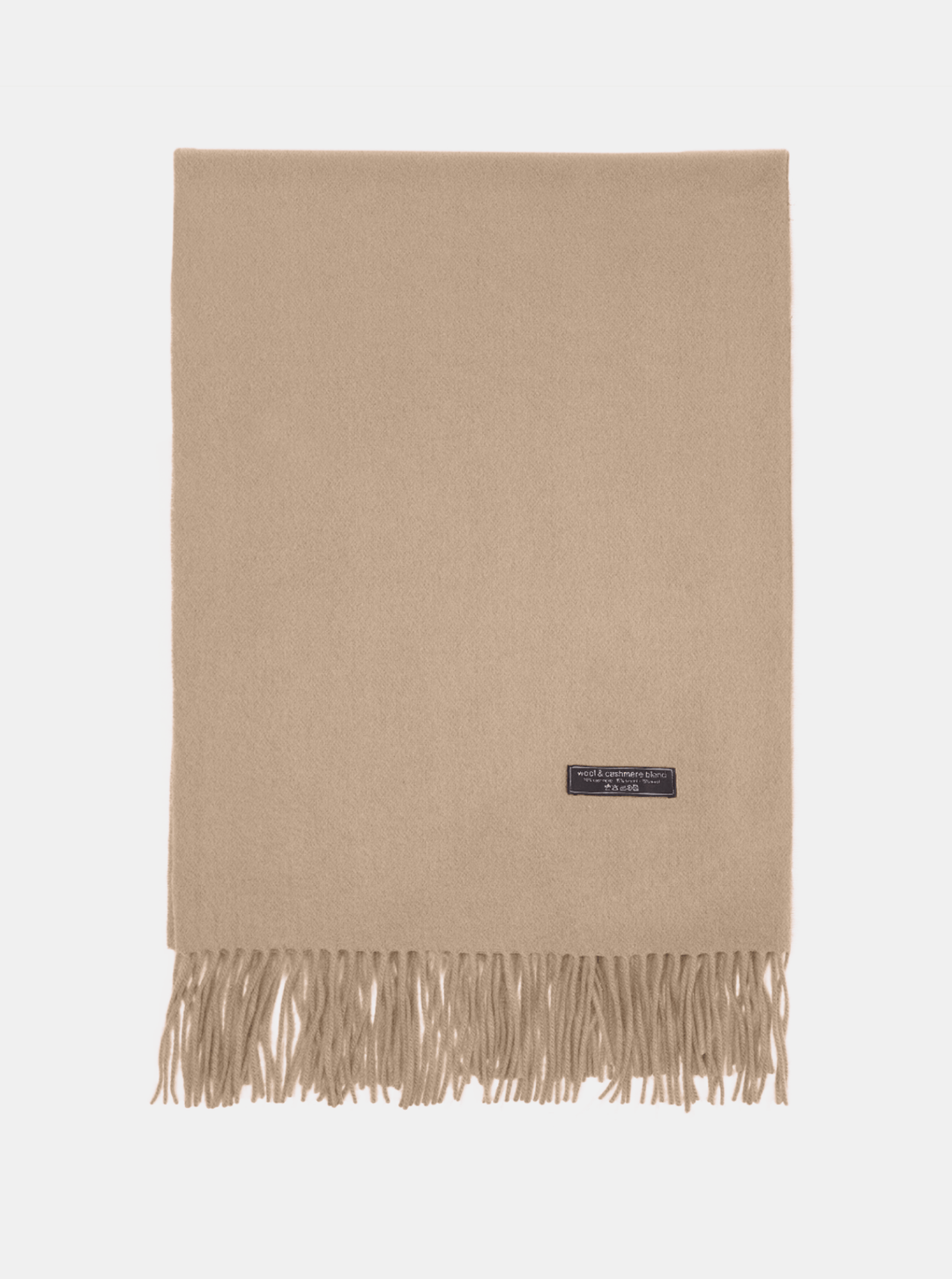 Andcopenhagen cashmeretørklæder Andcopenhagen - Cashmeretørklæde sand - 70% cashmere ( bemærk preorder)