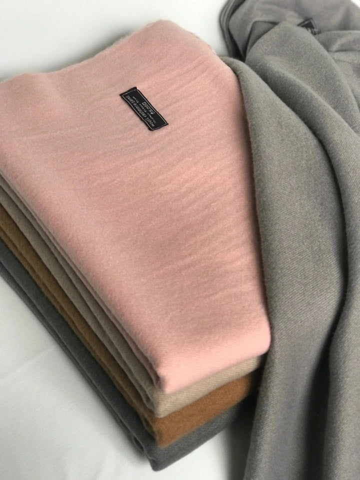 Andcopenhagen Basics-- Cashmeretørklæde sand - 70% cashmere - Yana