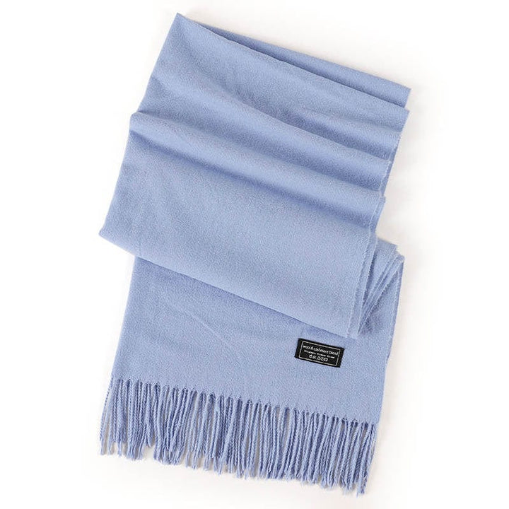 Andcopenhagen cashmeretørklæder Andcopenhagen - Cashmeretørklæde Light blue - 70% cashmere tørklæde
