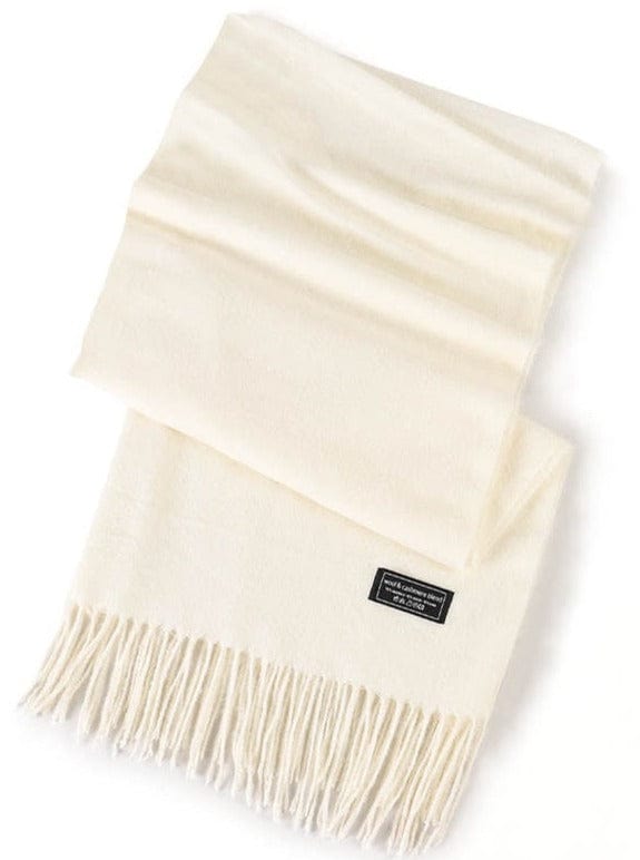 Andcopenhagen cashmeretørklæder Andcopenhagen - Cashmeretørklæde Off white - 70% cashmere tørklæde