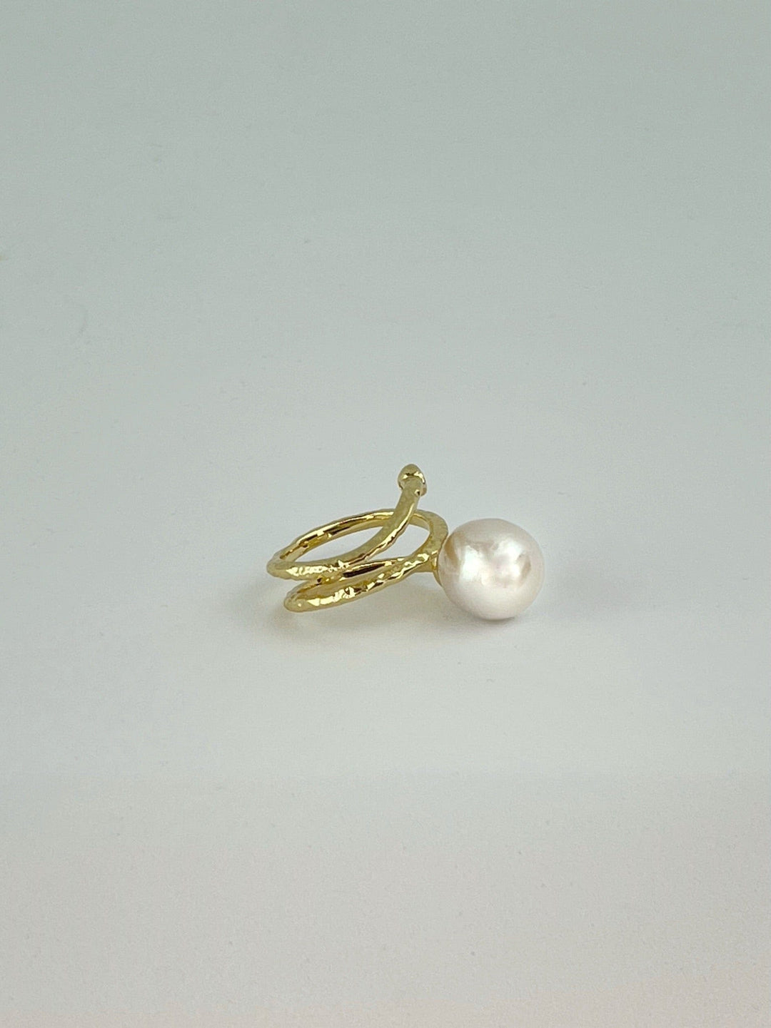 Andcopenhagen Guldringe Andcopenhagen - Perle ring guld - guldbelagt med ferskvandsperle