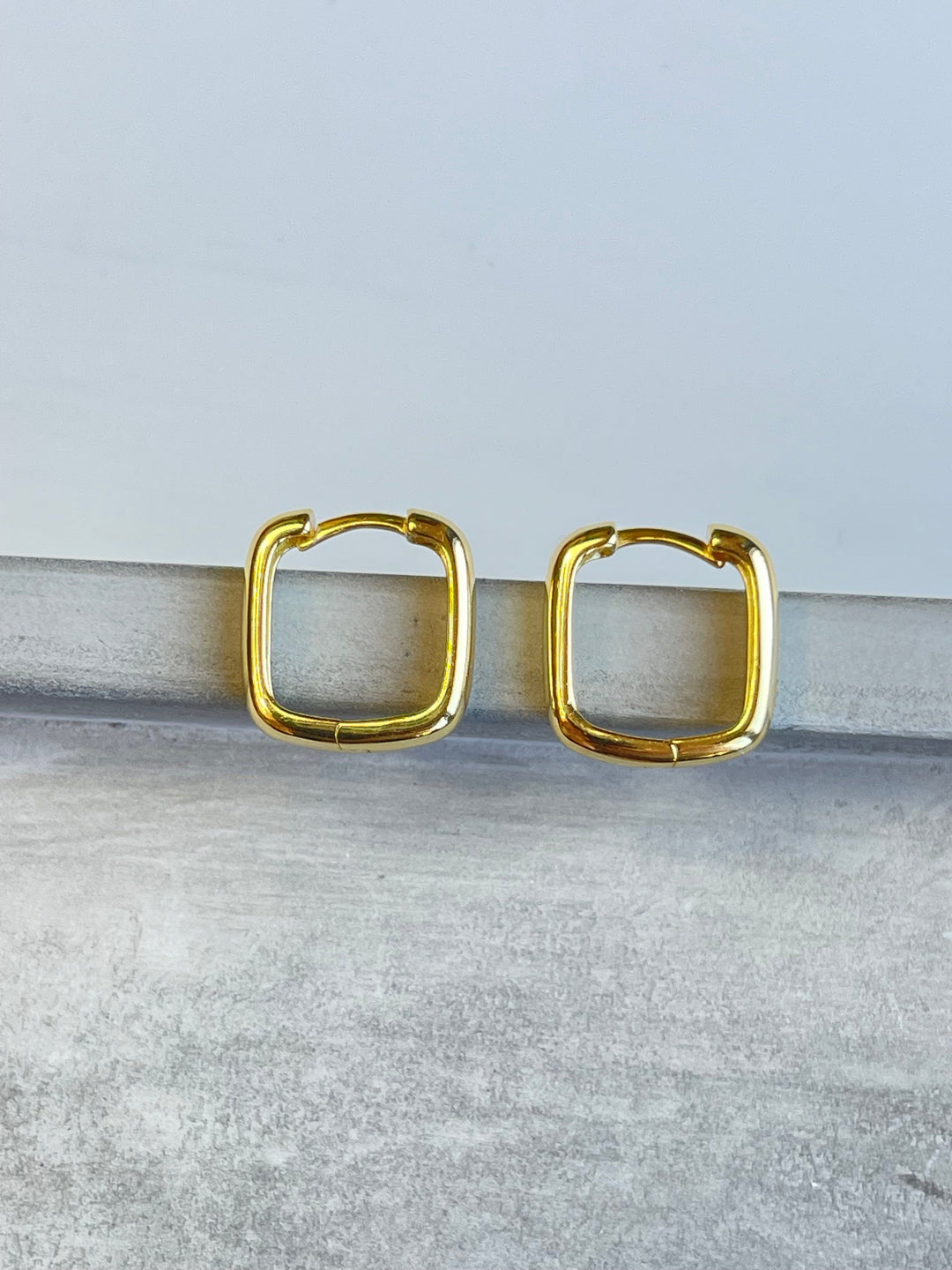 Andcopenhagen Jewelry - Øreringe hopps - 18 karat Guldbelagt 925 sterlingsølv - Hanna
