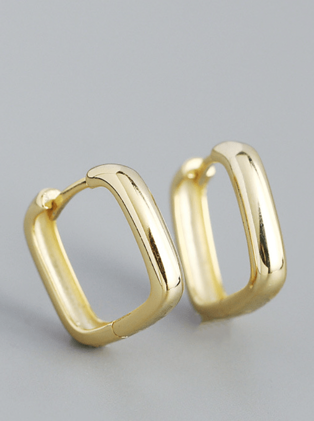 Andcopenhagen Jewelry - Øreringe hopps - 18 karat Guldbelagt 925 sterlingsølv - Hanna