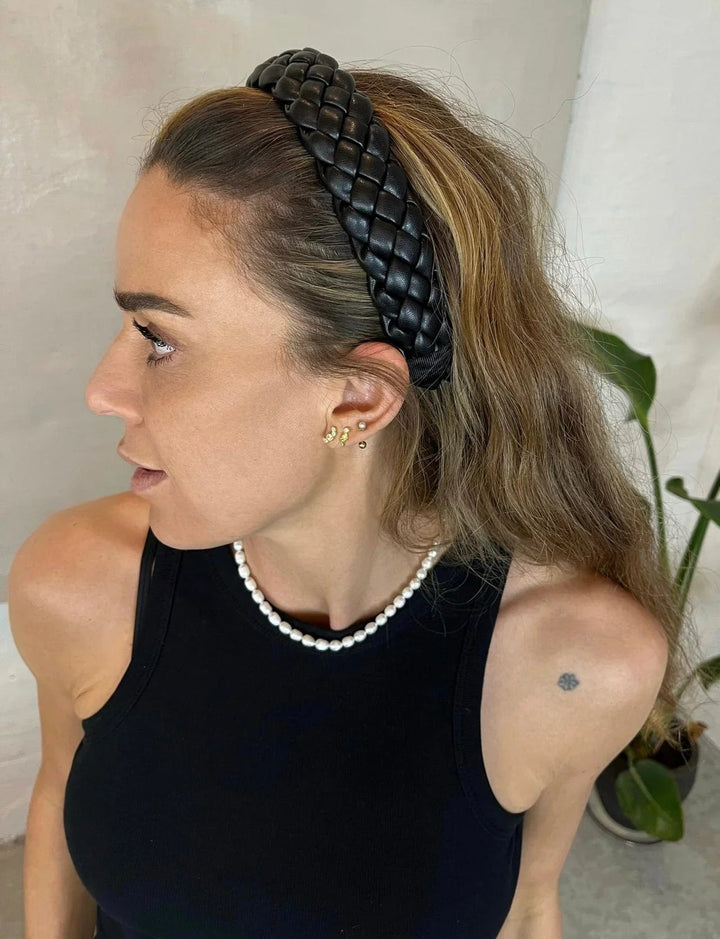 Andcopenhagen Jewelry - Halskæde - 18 karat guldbelagt stainless steel - Mana perle