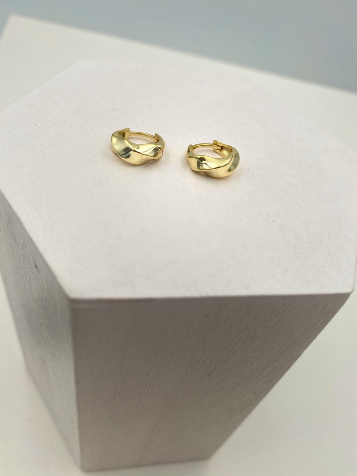 Andcopenhagen Jewelry Icon Collection - Øreringe hoops - 18 karat guldbelagt 925 sterlingsølv - Rookie