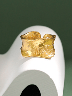 Andcopenhagen Smykker Andcopenhagen - Lucie i 18 karat guldbelagt sterlingsølv