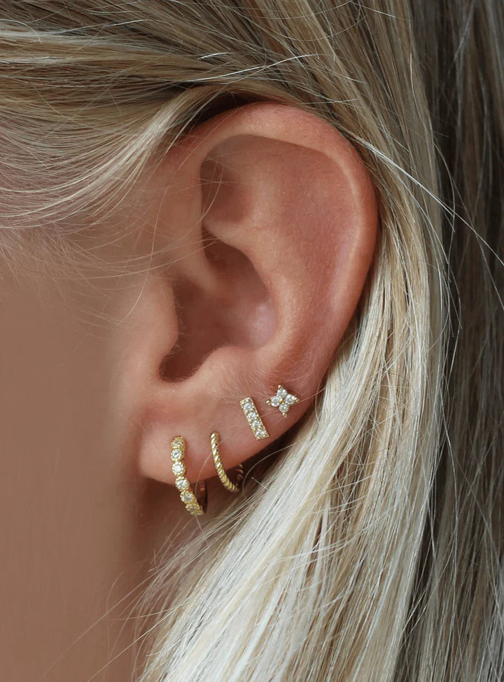 Andcopenhagen Jewelry Icon Collection - Øreringe hoops - 925 sterlingsølv - Dea Shiny hoops