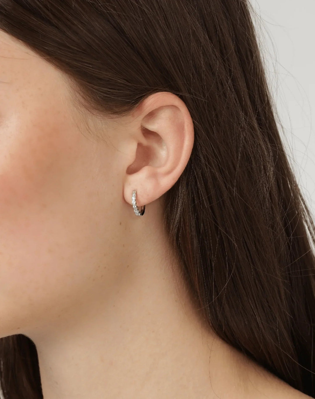 Andcopenhagen Jewelry Icon Collection - Øreringe hoops - 925 sterlingsølv - Dea Shiny hoops