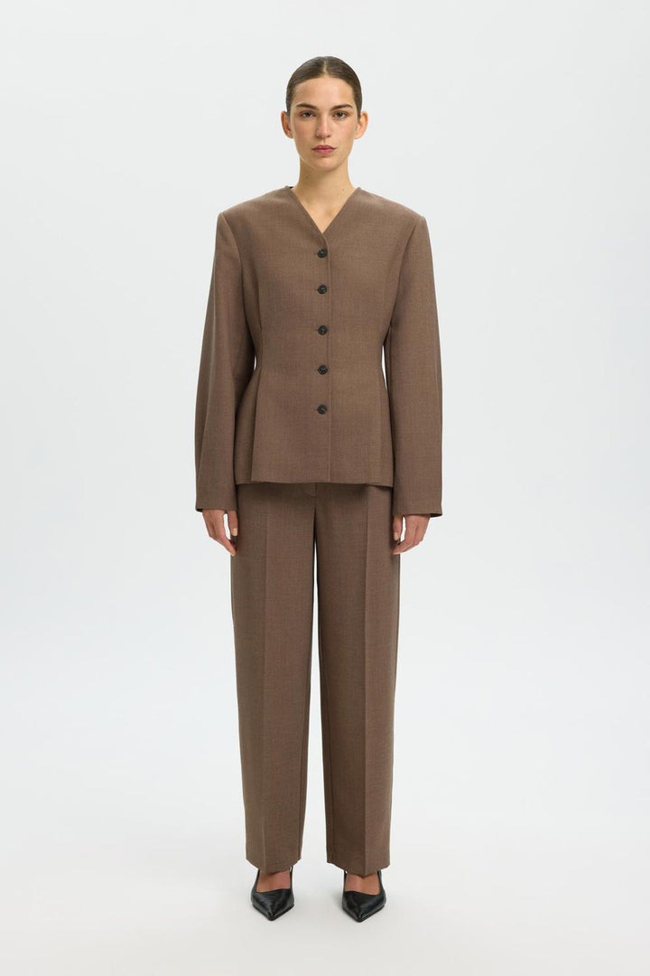Selected Femme - Blazer - Chocolate Chip - Louise
