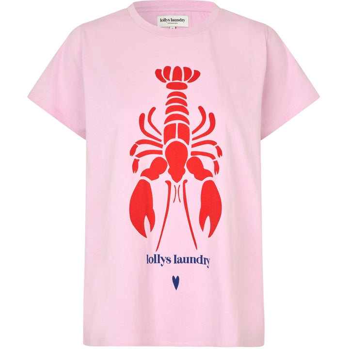 Lollys Laundry - T-shirt - Lyserød - Roma