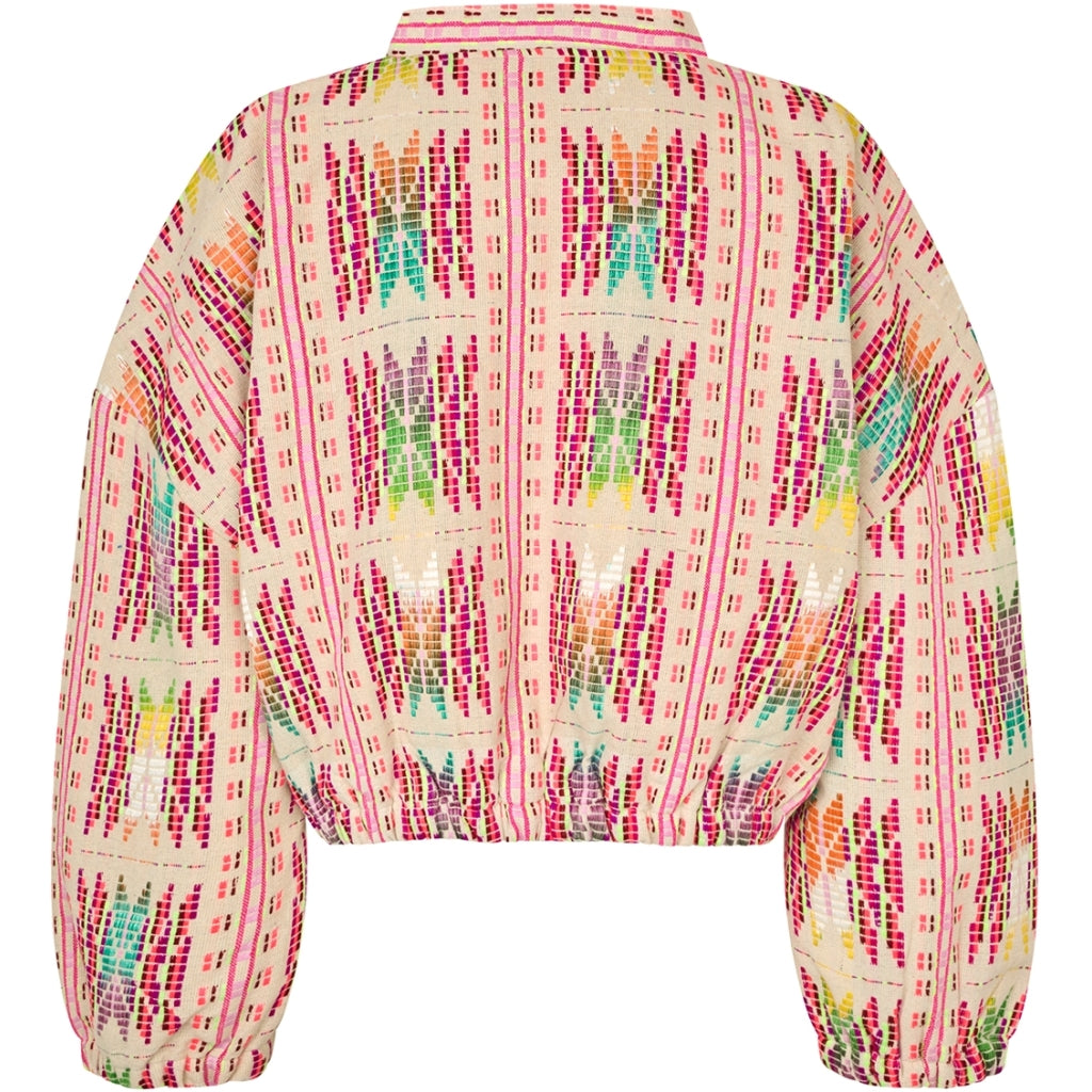 Lollys Laundry - Jakke - Pink - Lama Bomberjakke sss