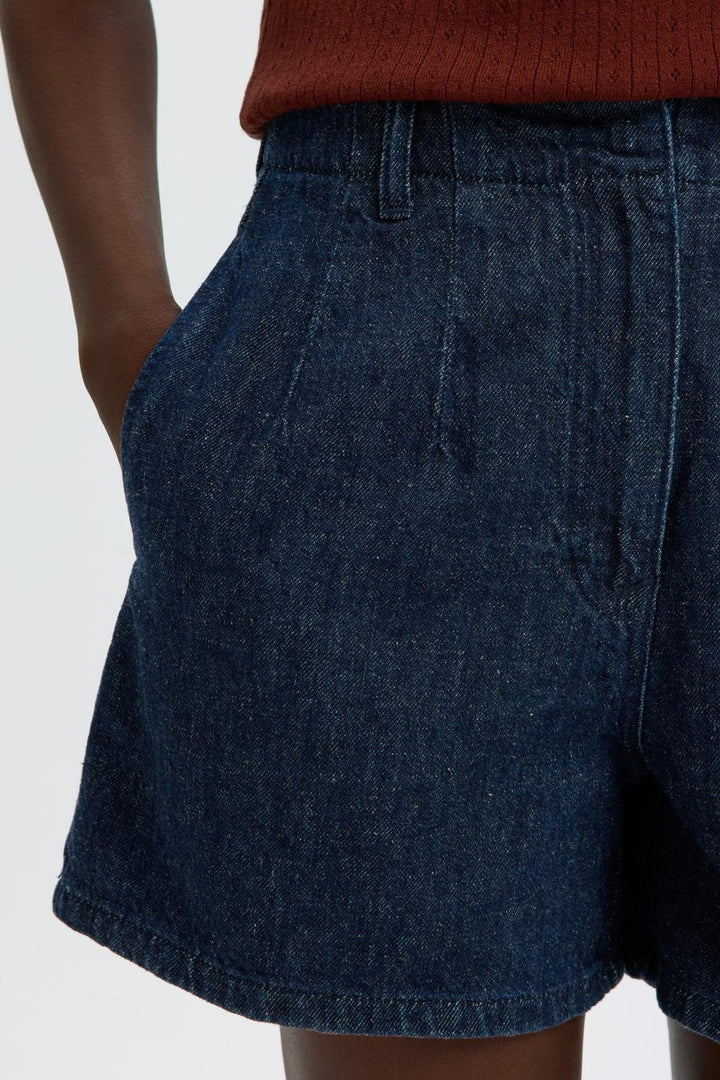 Selected Femme - Shorts - Dark blue denim - Hanny
