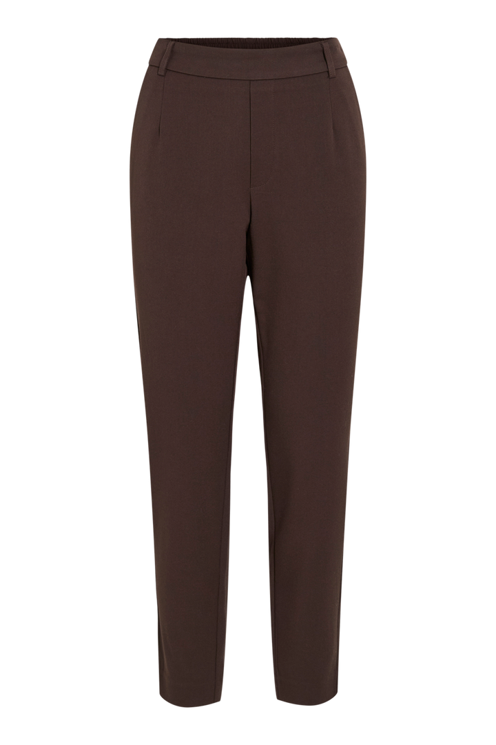 Vila - Bukser - Coffee Bean - Vivarone Slim