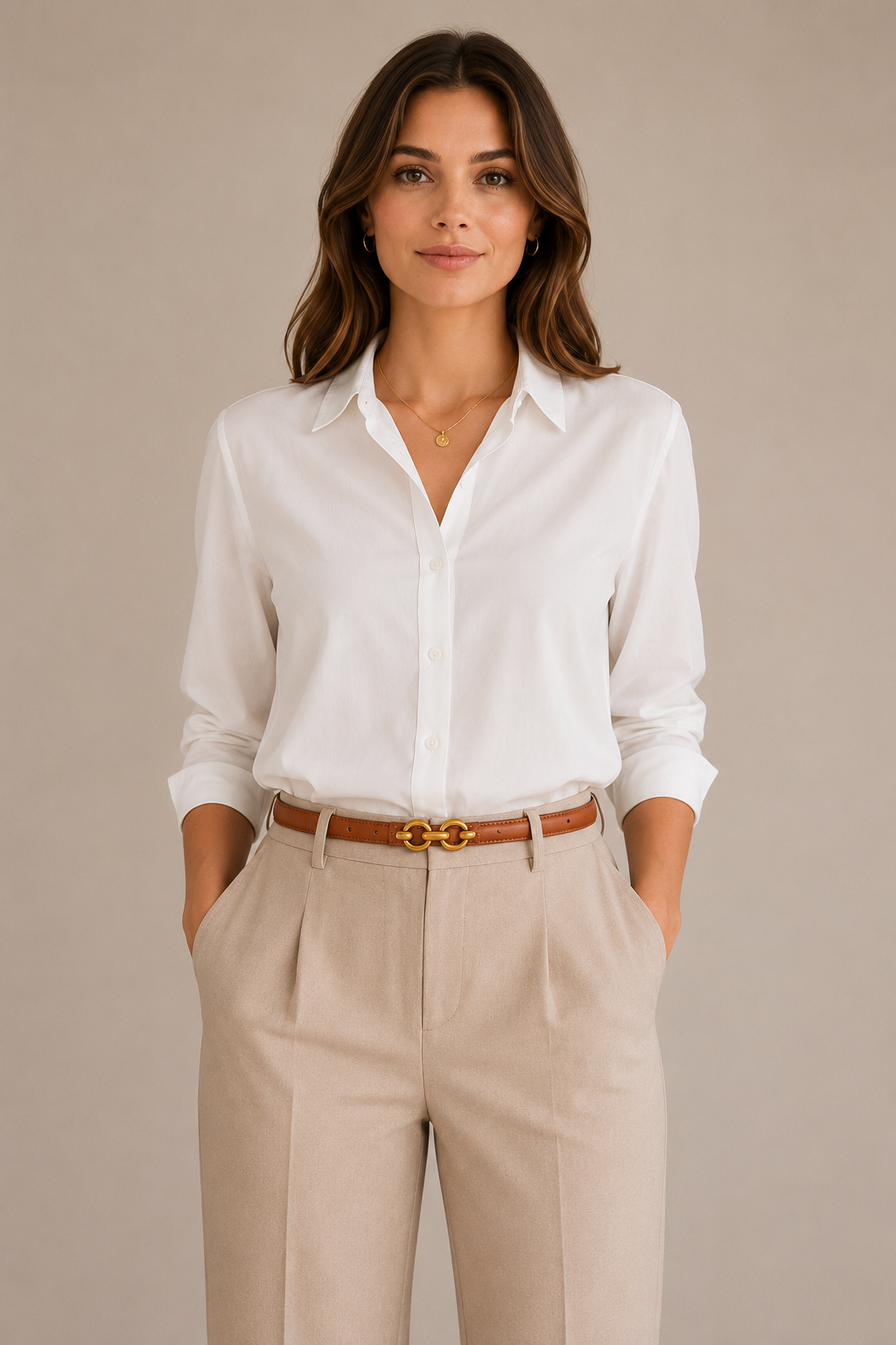 Andcopenhagen Basics - Bælte - Cognac - Saga