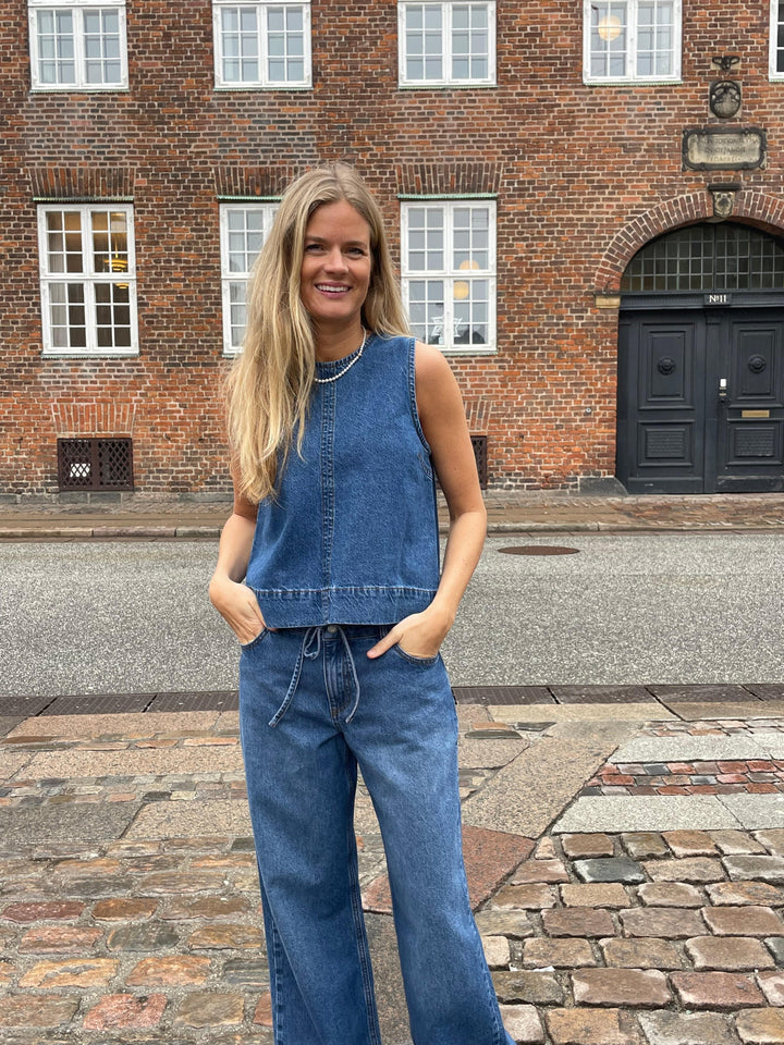 Mbym - Top - Vintage Blue - Rihne-M