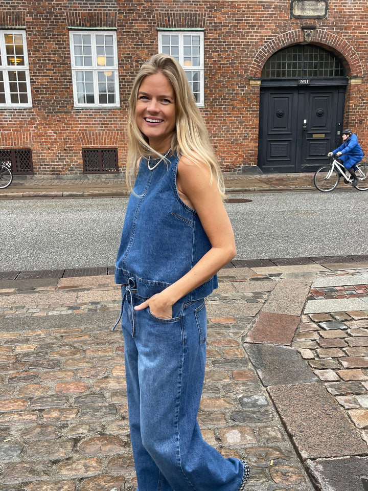 Mbym - Top - Vintage Blue - Rihne-M