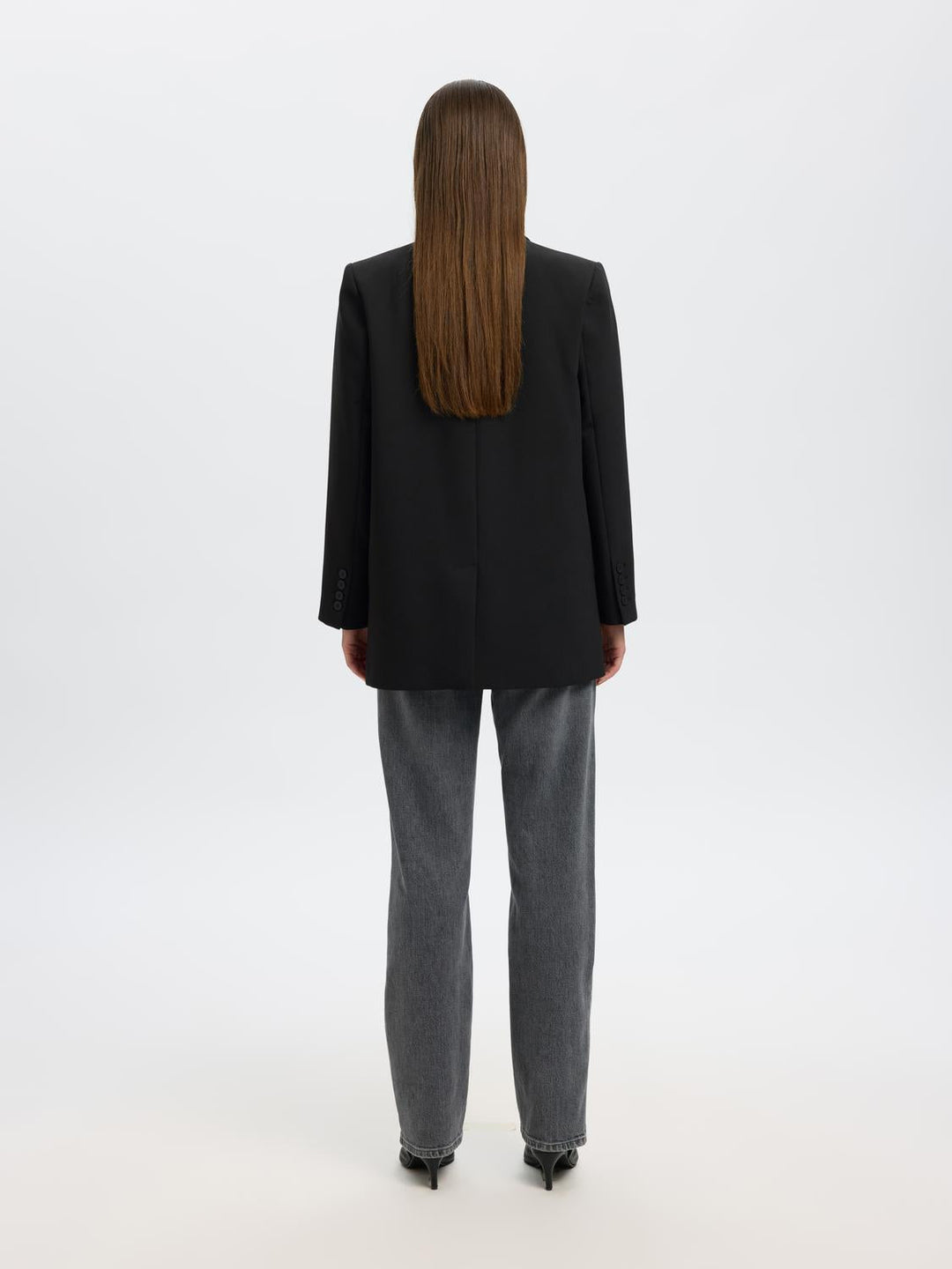 Blazer - Sort - Rita - Selected femme