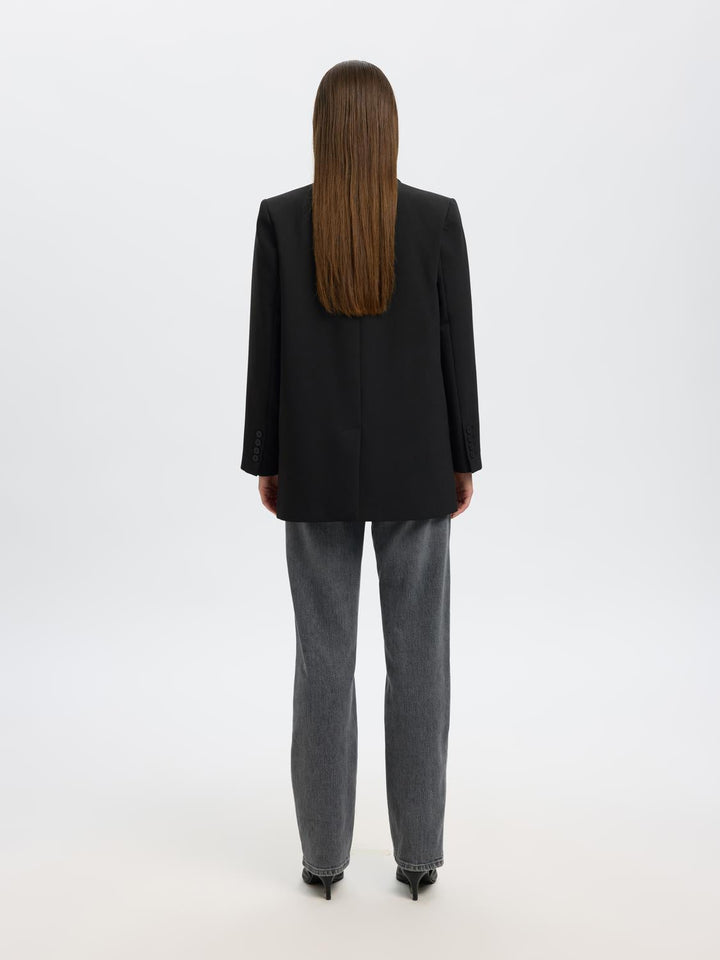 Blazer - Sort - Rita - Selected femme