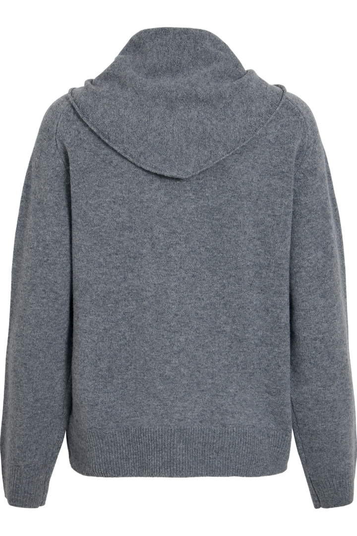 Rouge Edit - Striktrøje - Dark Grey Melange - Kate