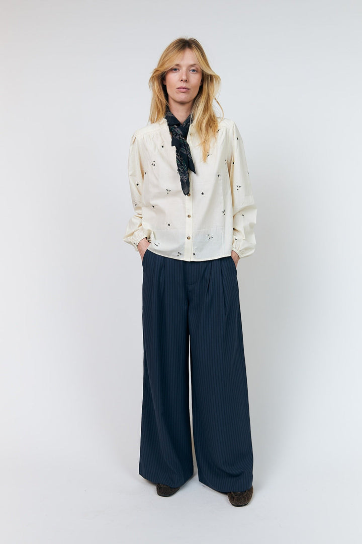 Lollys Laundry - Skjorte - Flower Print - Alessandrall