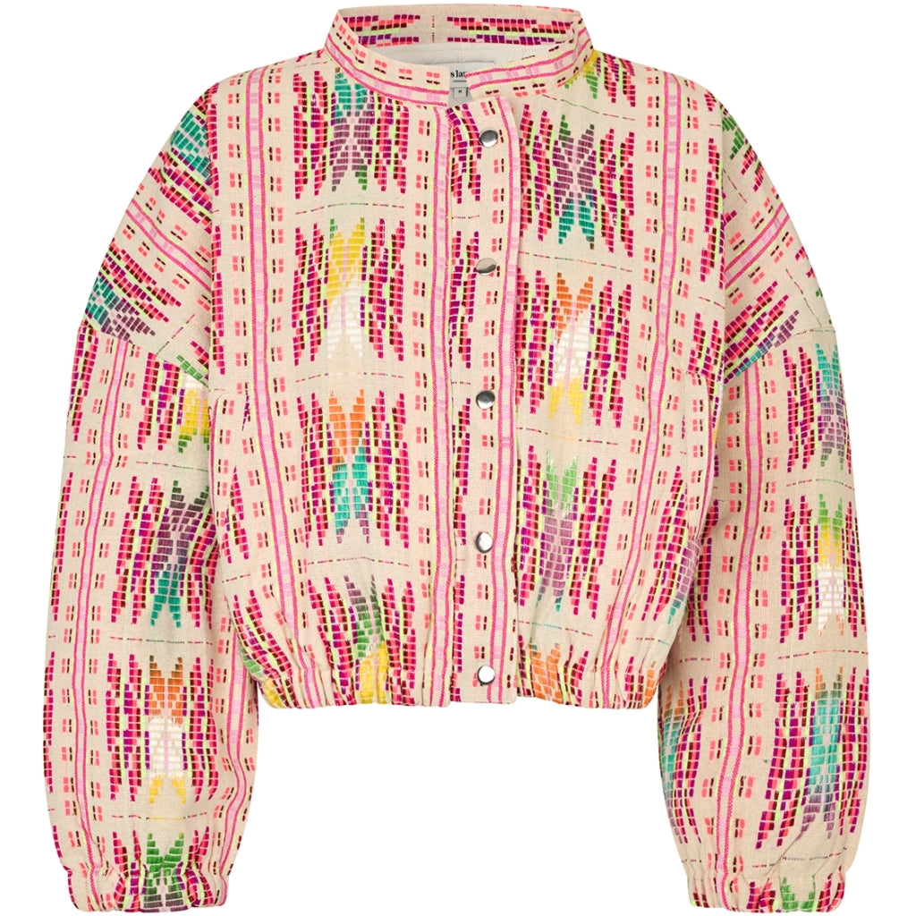 Lollys Laundry - Jakke - Pink - Lama Bomberjakke sss