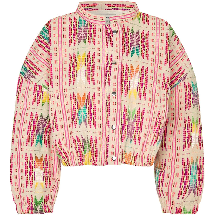 Lollys Laundry - Jakke - Pink - Lama Bomberjakke sss