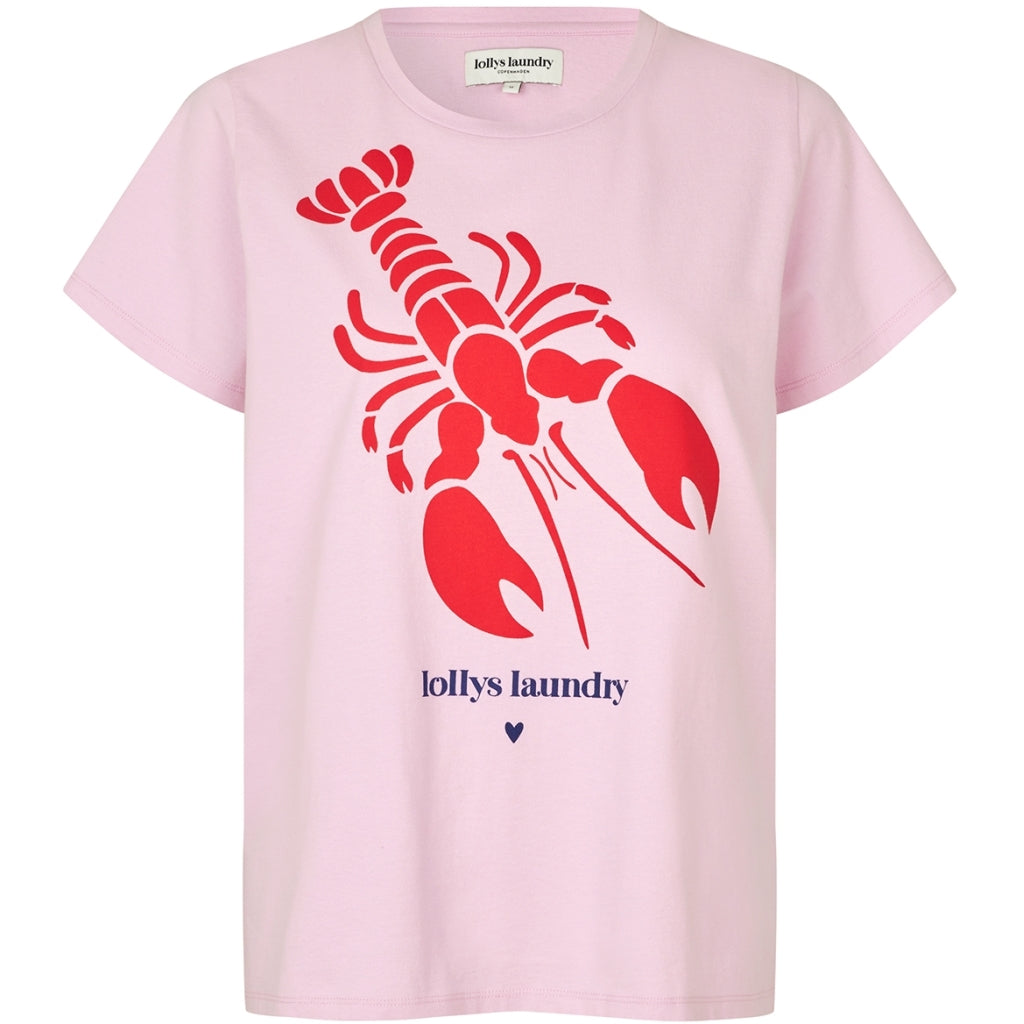 Lollys Laundry - T-shirt - Lyserød - Roma