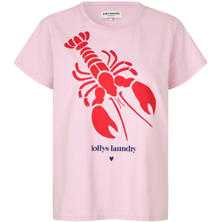 Lollys Laundry - T-shirt - Lyserød - Roma