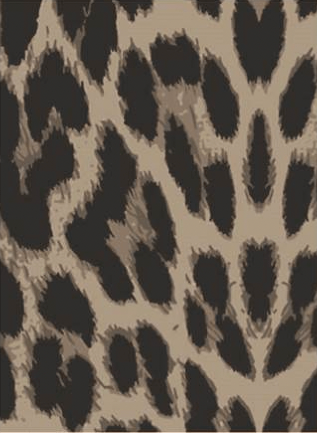 Global Funk Overdele Leopard jeans - Cadlan- Global Funk (Bemærk preorder)