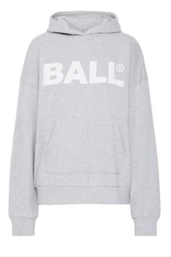 Ball Original Overdele Hættetrøje - Grå - Logo hoodie -Ball original