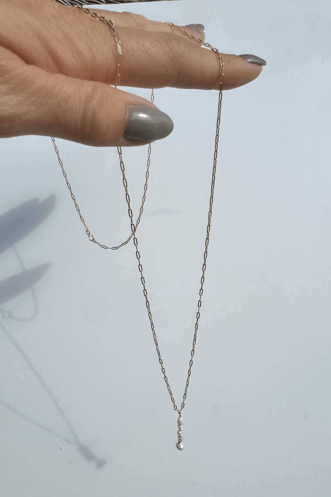 Andcopenhagen Jewelry - Halskæde - 18 karat guldbelagt 925 sterlingsølv - Ida Long