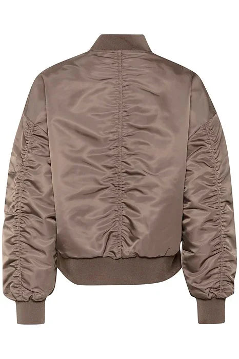 My Essential Wardrobe - Bomber jakke - Major Brown - Helga - Stilkompagniet.dk