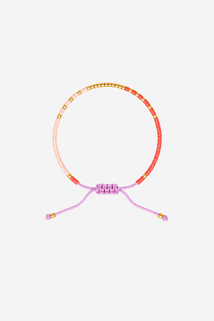 Andcopenhagen Jewelry - Perlearmbånd - Orange - Holly