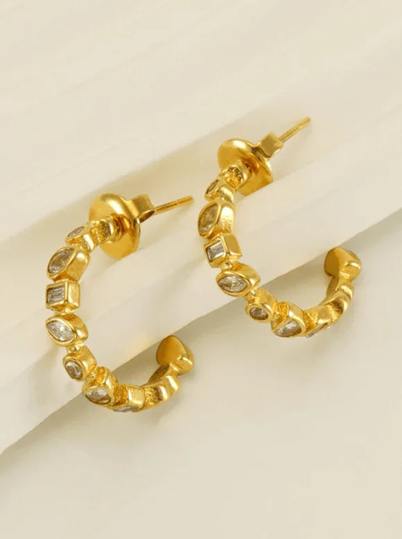 Andcopenhagen Jewelry - Øreringe - 18 karat guldbelagt  - Angie