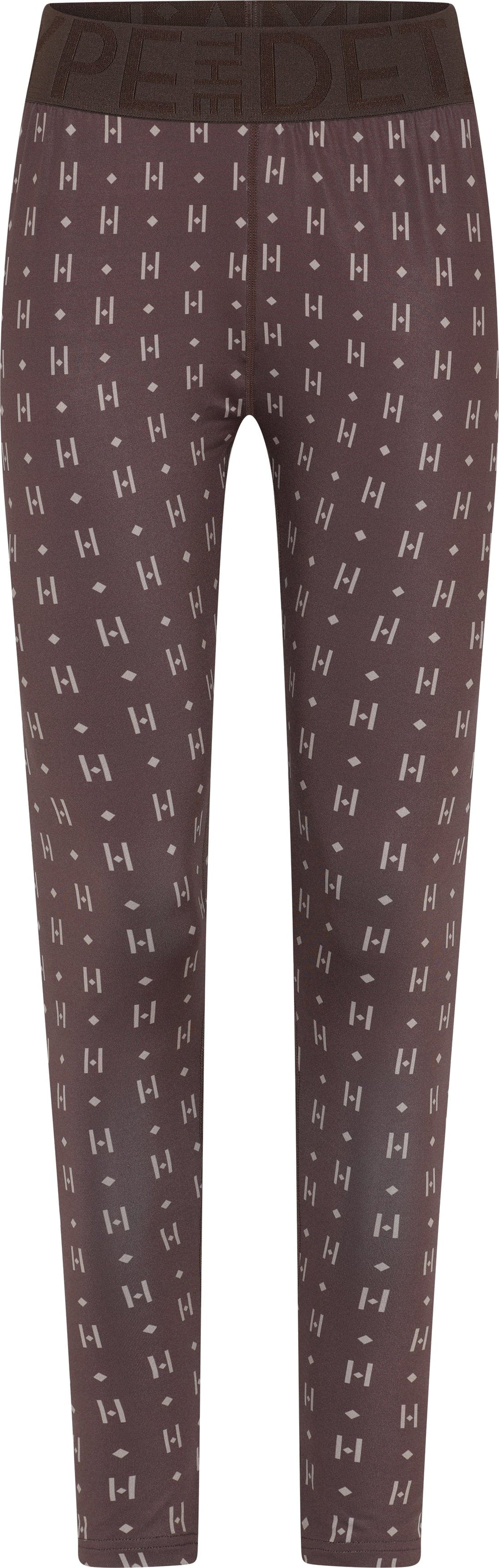 Hype The Detail Underdele Hype The Detail - 200-21 Logo Leggings - Brun med H Logo