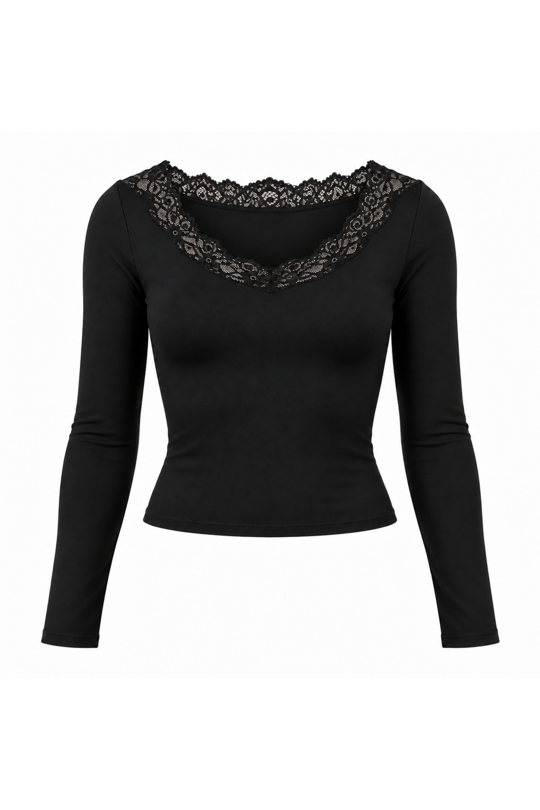 Isabeau blondebluse i sort fra sassy