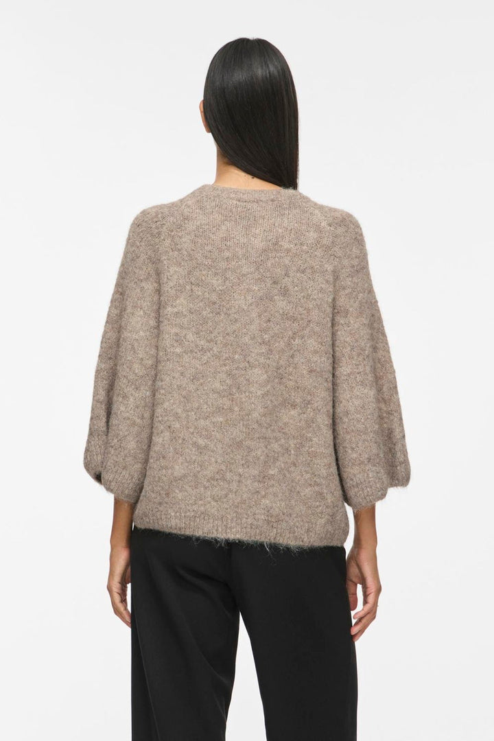 Vila - Cardigan - Natural melange - Vibows