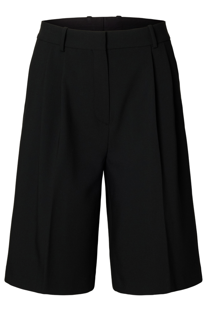 Selected Femme - Bermuda Shorts - Black - Rita