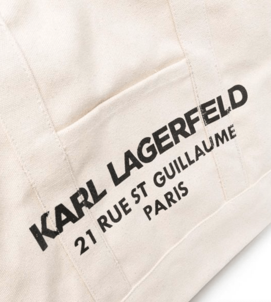 Karl Lagerfeld Accessories Canvas Shopper RSG XL - Taske - Karl Lagerfeld