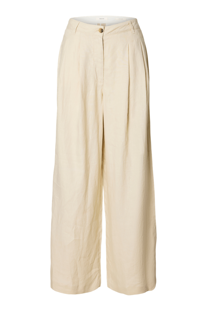 Selected Femme - Bukser - Oatmeal - Magna